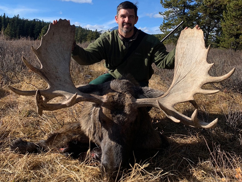 Alberta Backcountry Moose Hunt on Horseback 