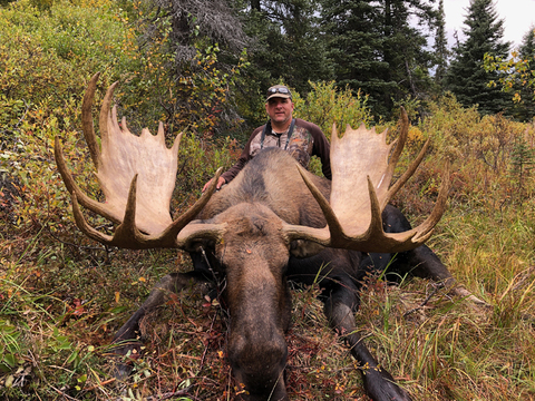 Lake Iliamna Trophy Alaskan Moose Hunt 