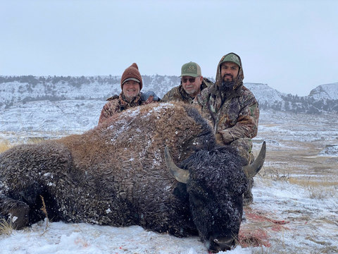 South Dakota Private Land Bison Hunt