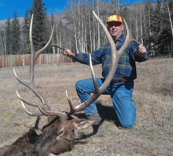 Another trophy class bull taken with Frazier Outfitters